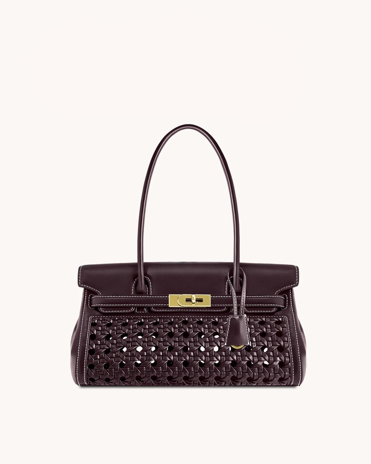 Yara Schultertasche – Dunkelrot