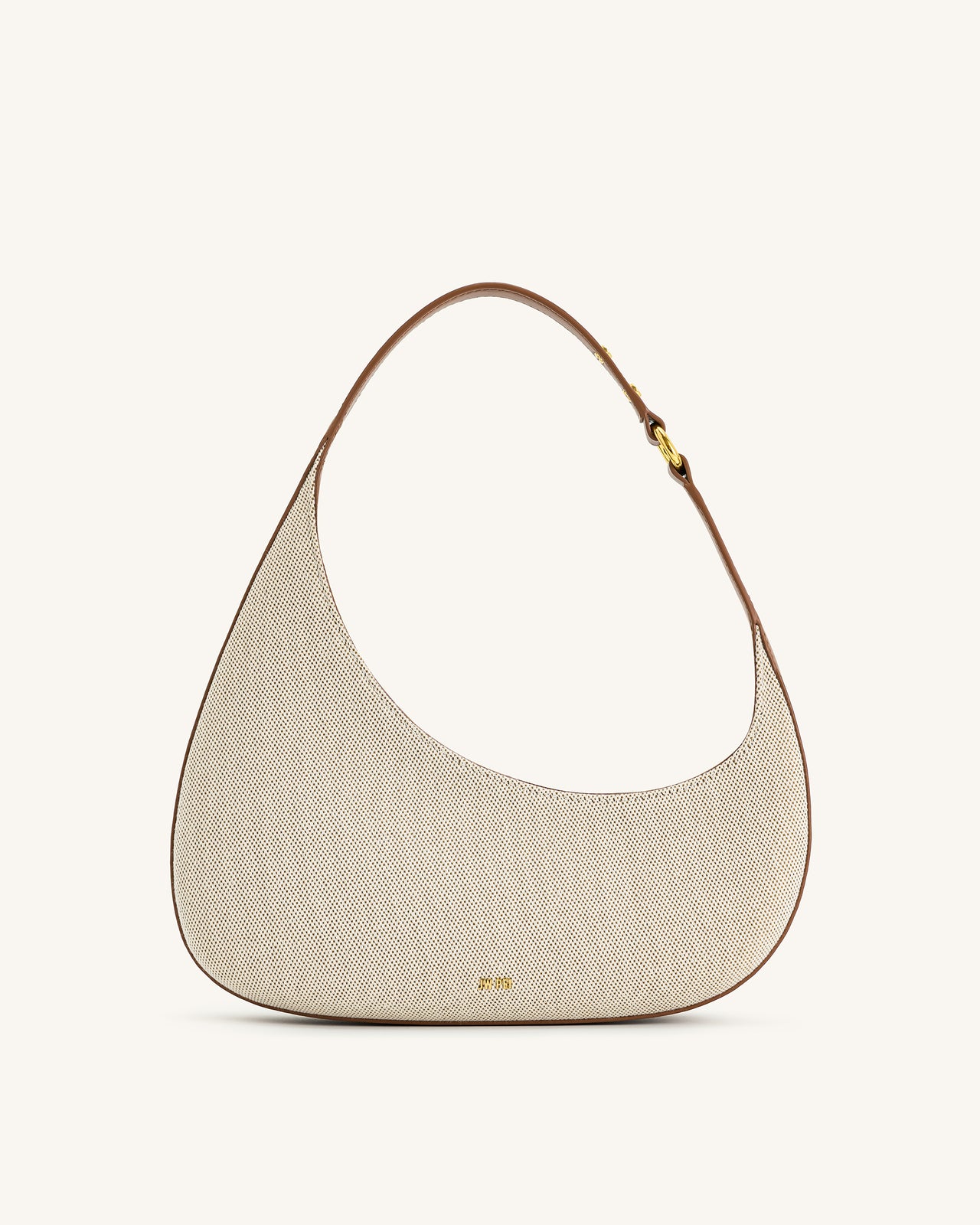 Harlee Schultertasche - Braunes Canvas