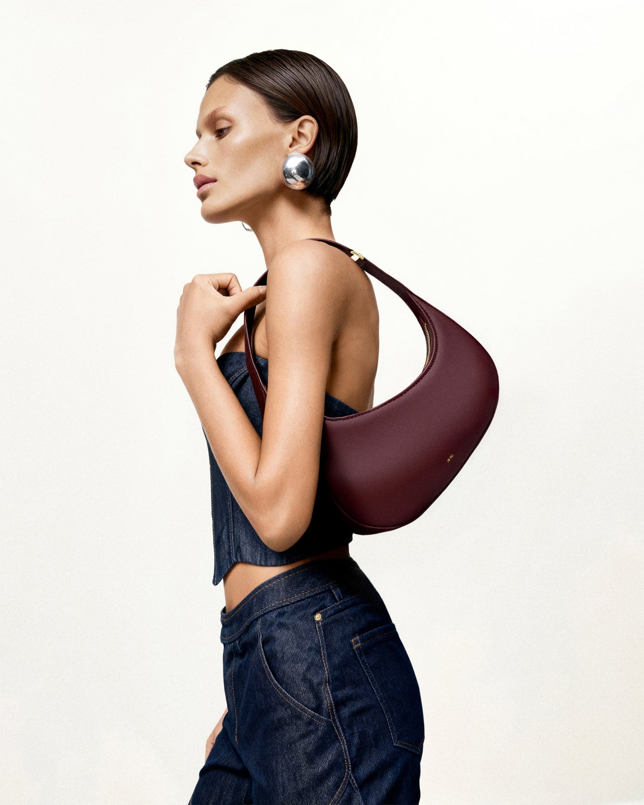 Harlee Schultertasche - Claret