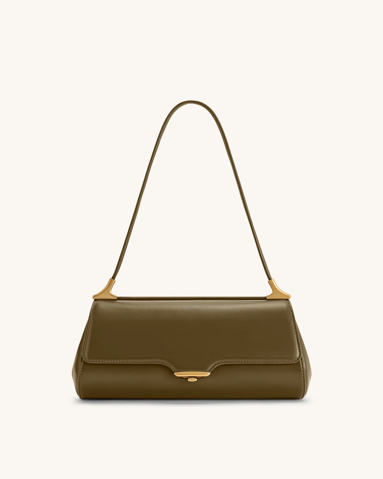 Eloise Schultertasche - Olivgrün