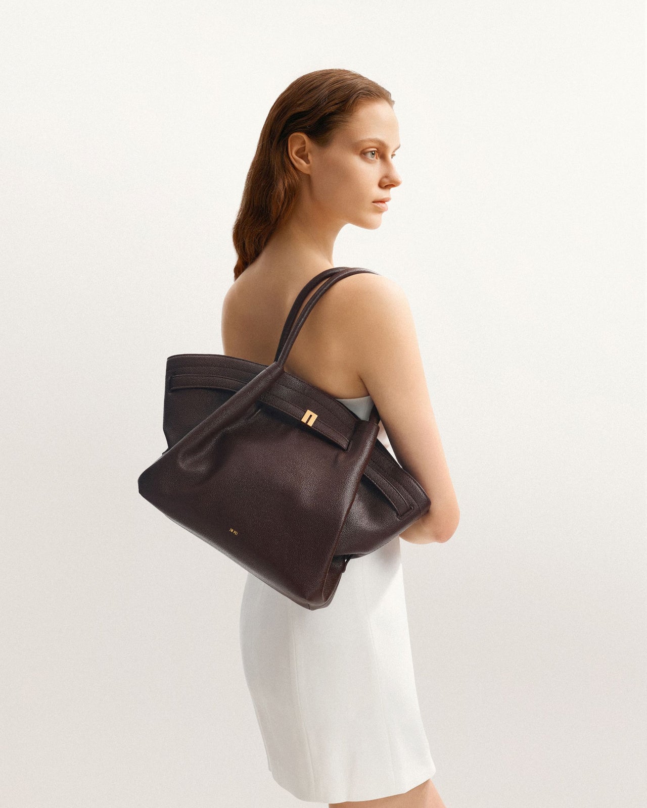 Hana Medium Tote Bag – Dunkelbraun