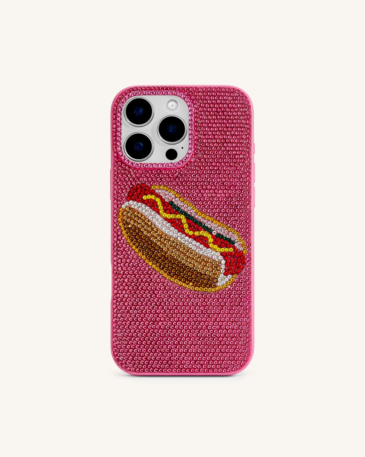 Hotdog-iPhone-Hülle – Mehrfarbig Rosa