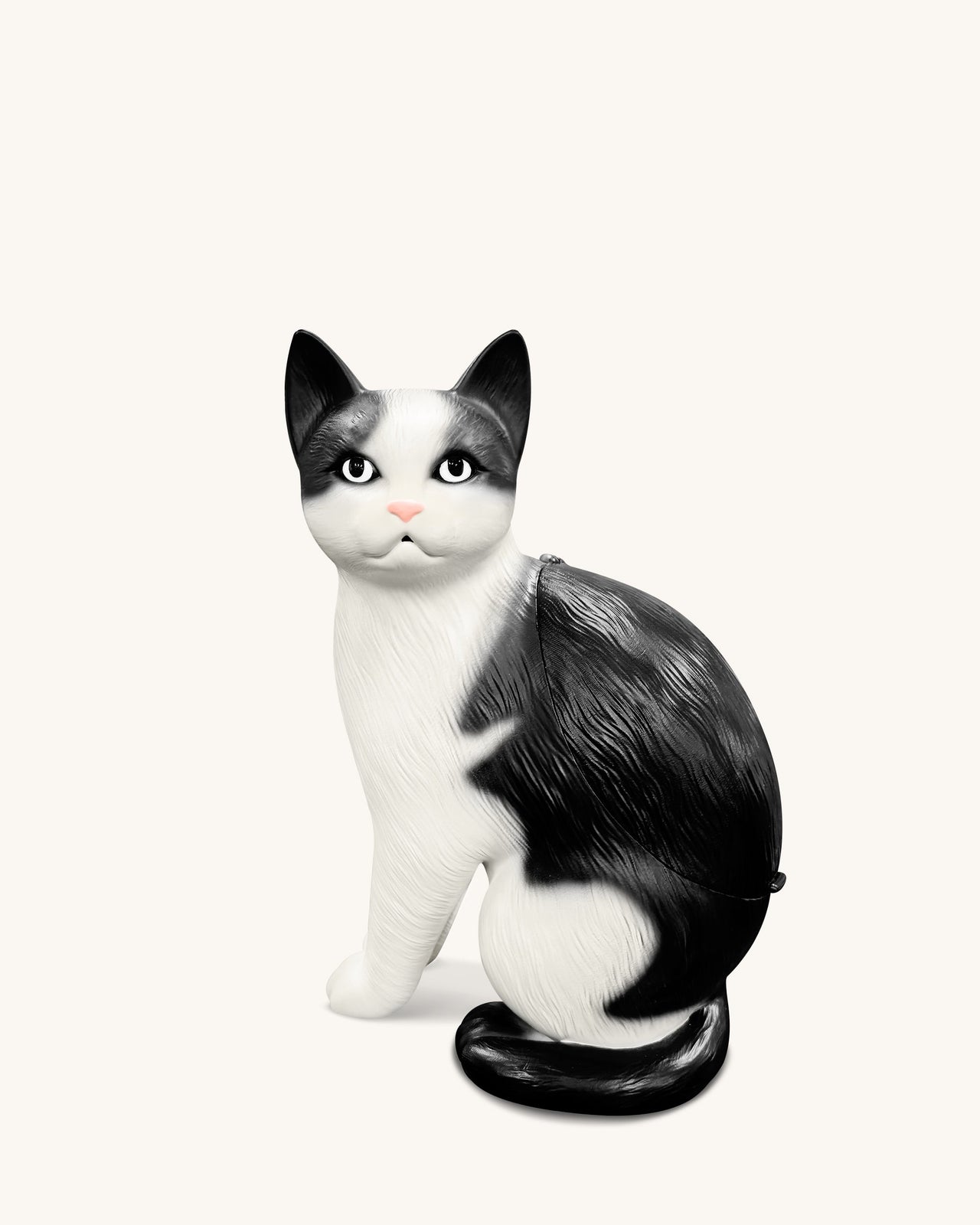 Elsie Clutch in Katzenform – Weiß