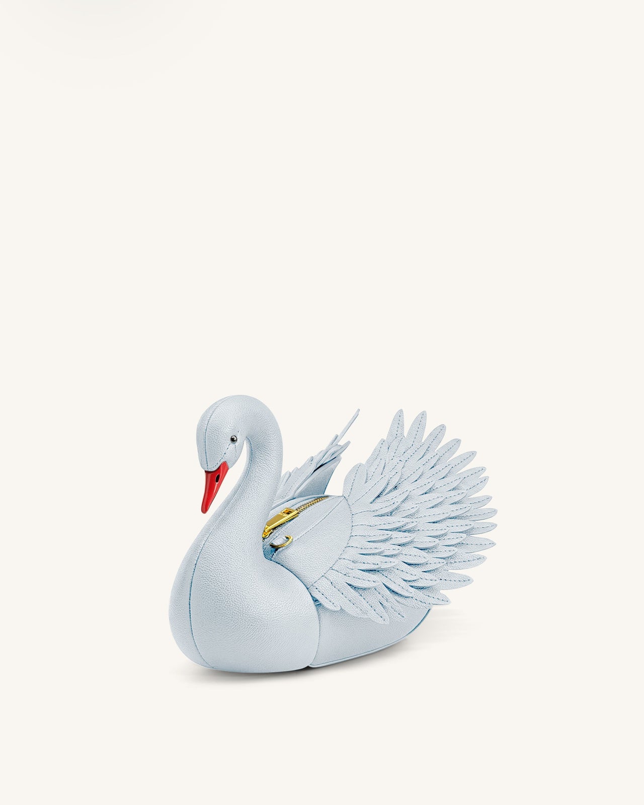 Alani Schwanenförmige Umhängetasche – Hellblau