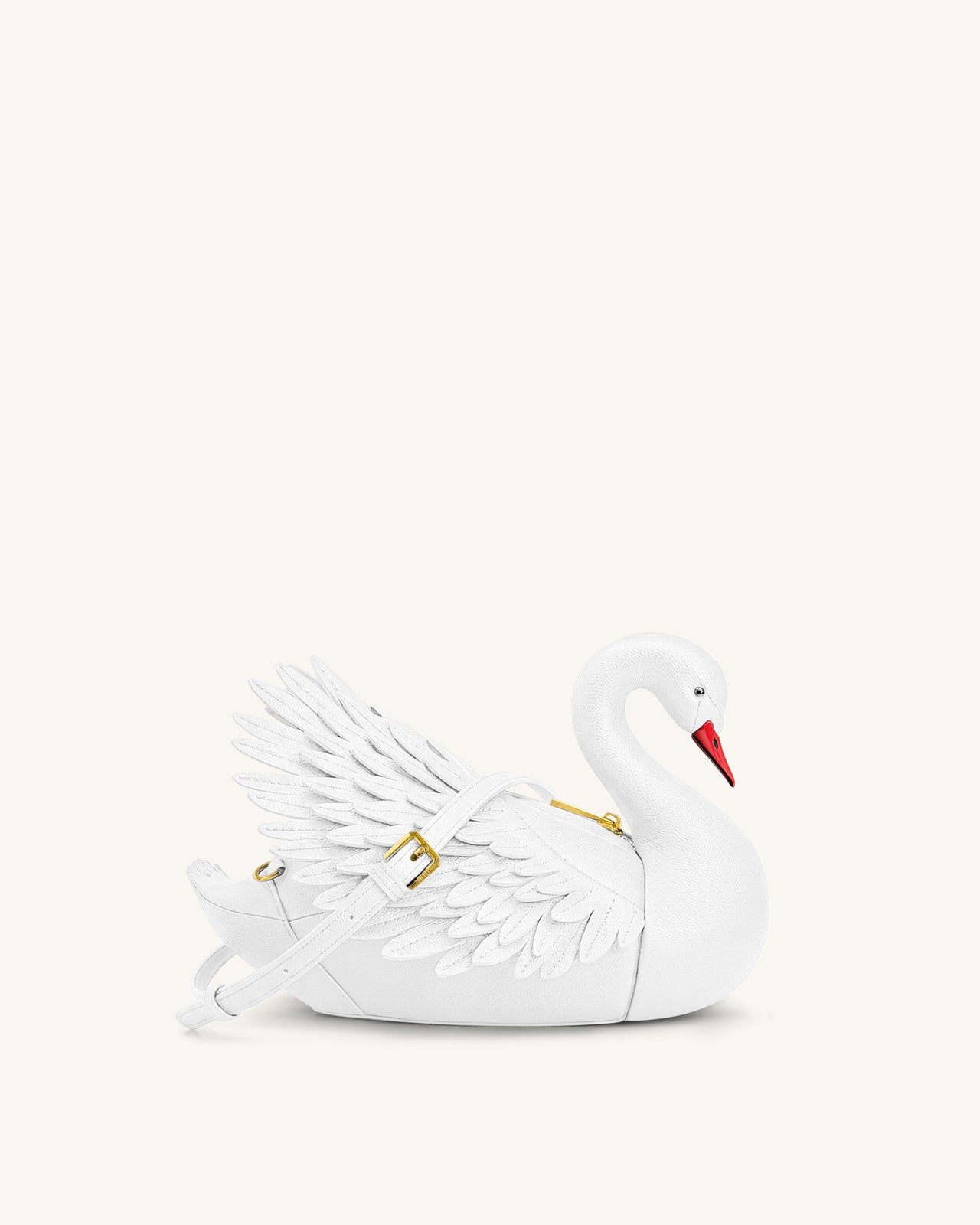 Alani Schwanförmige Umhängetasche - Weiß