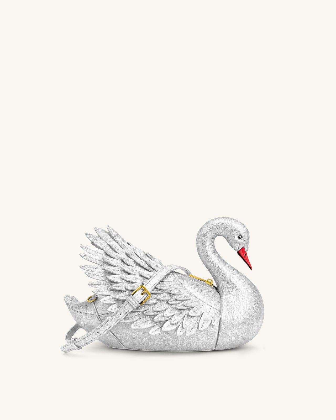 Alani Schwanförmige Umhängetasche - Silber