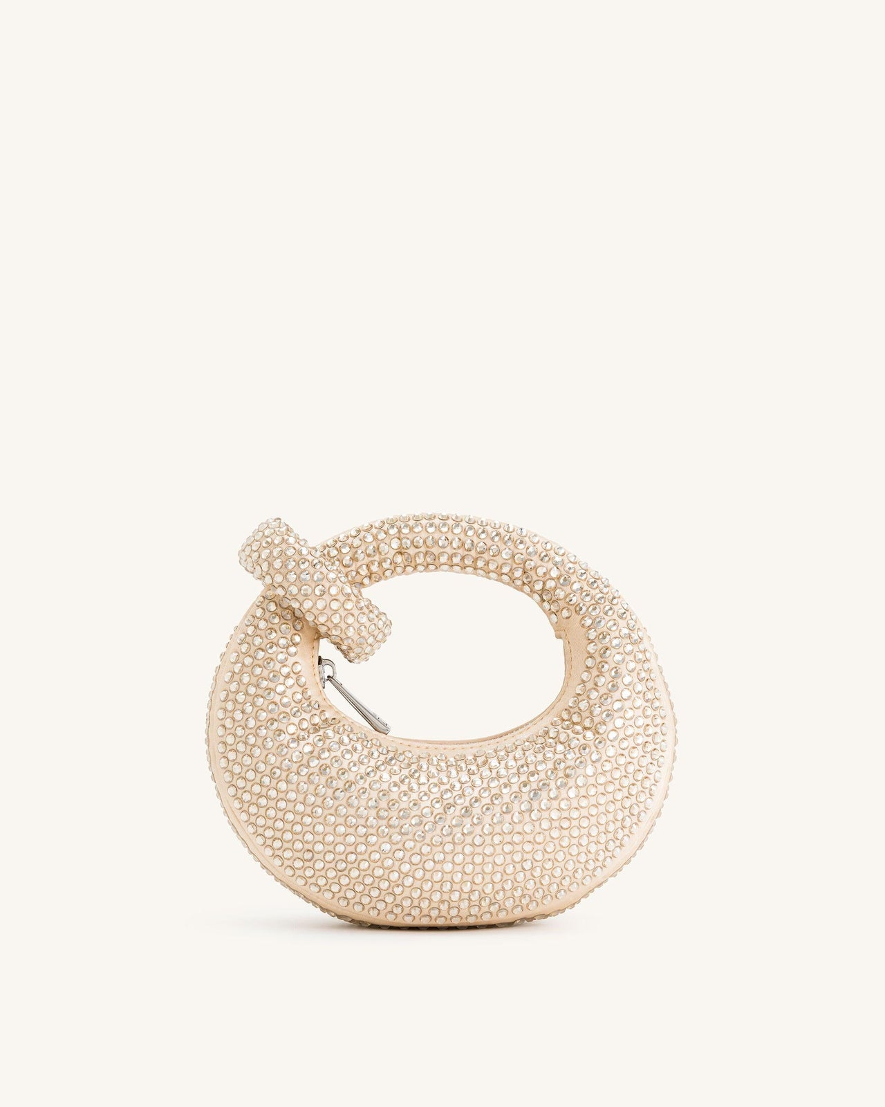 Abacus Mini-Handtasche mit künstlichen Kristallen - Gelb