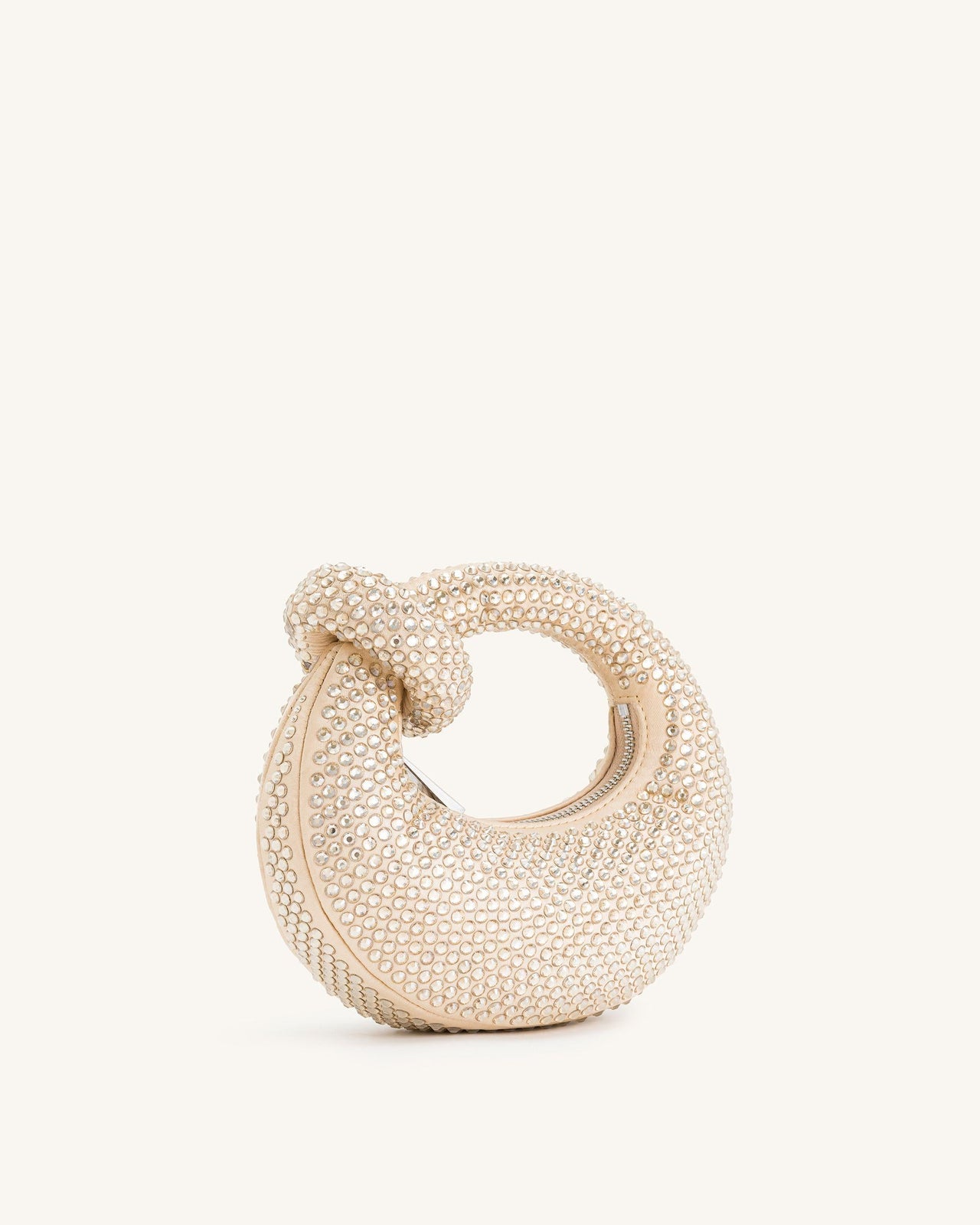 Abacus Mini-Handtasche mit künstlichen Kristallen - Gelb