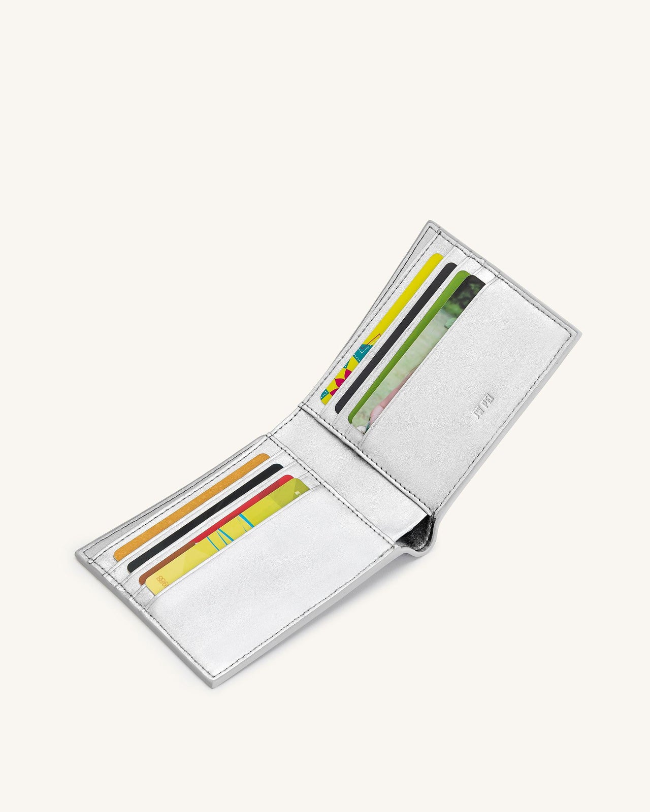 Afra Metallic Geldbörse - Silber