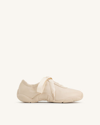 Flavia Ballerina Turnschuhe - Apricot