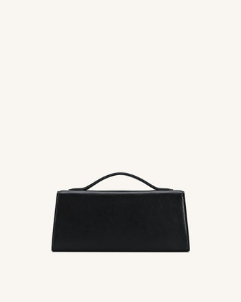Lena Metall-Seilknoten Henkeltasche - Schwarz