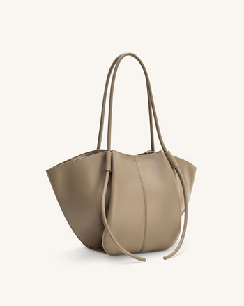 Nala Große Tote Bag - Taupe