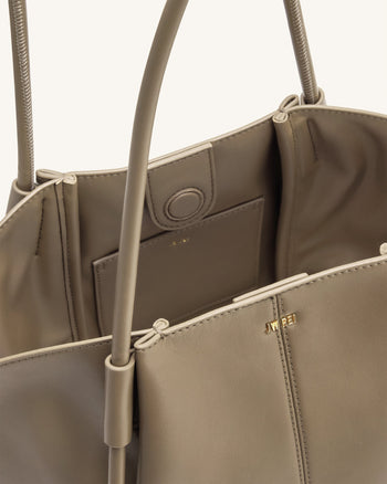 Nala Große Tote Bag - Taupe