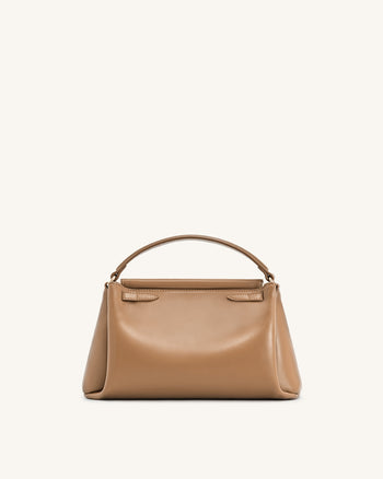 Carmen Henkeltasche – Braun
