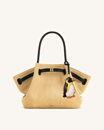 Pinguin Taschenanhänger - Schwarz Multi