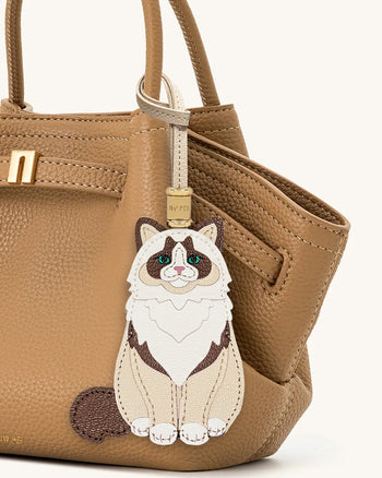 Bag Charm Ragdoll-Katze - Beige