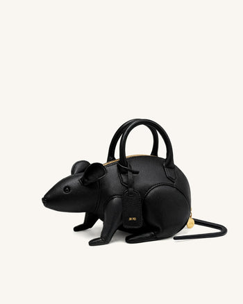 Mia Maus-Henkeltasche - Schwarz