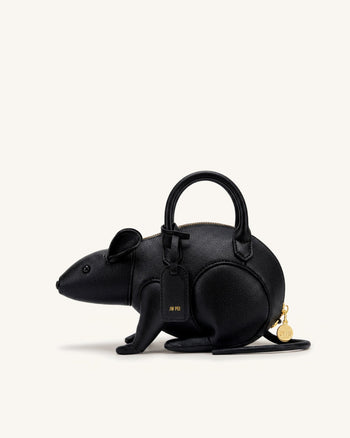 Mia Maus-Henkeltasche - Schwarz