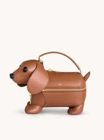 Emilia Hunde-Tasche - Braun