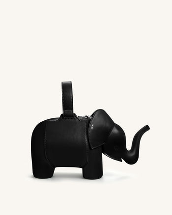 Claire Handtasche in Elefantenform - Schwarz