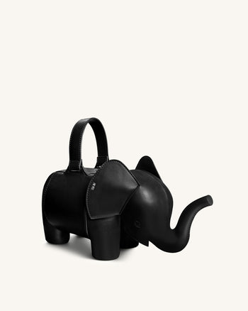 Claire Handtasche in Elefantenform - Schwarz
