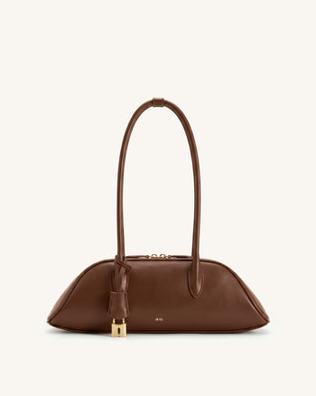 Zora Schultertasche - Braun