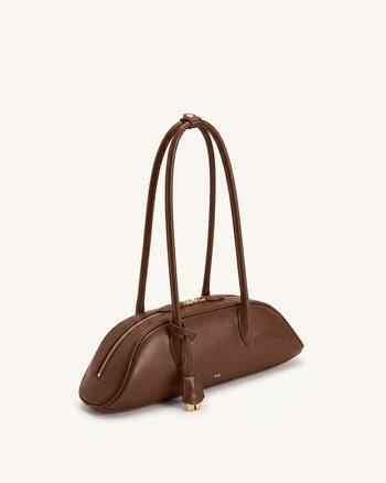 Zora Schultertasche - Braun