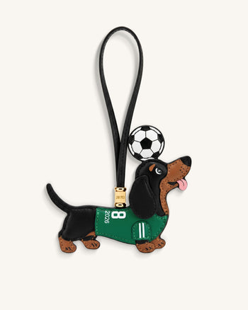 Weltmeisterschaft Dackel Fußball Trikot Anhänger - Grün