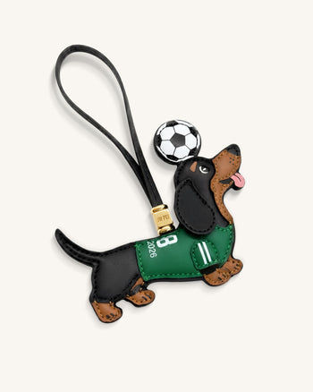 Weltmeisterschaft Dackel Fußball Trikot Anhänger - Grün