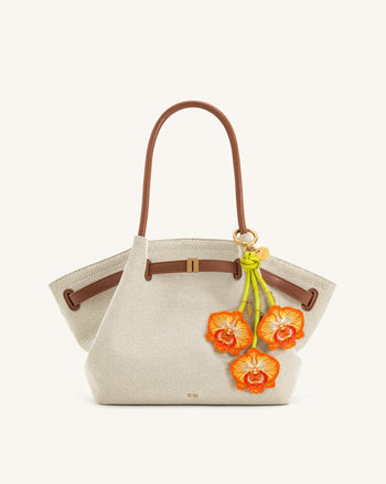 Orchid Taschenanhänger - Hellorange