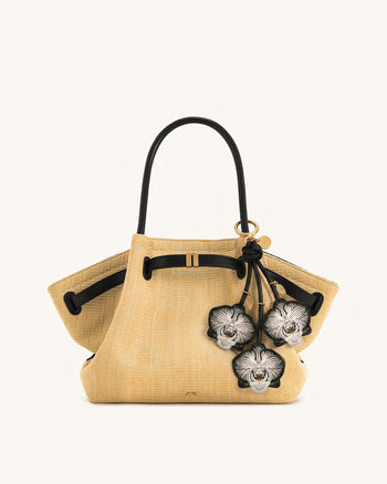 Orchid Taschenanhänger - Schwarz