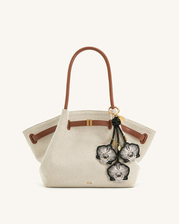 Orchid Taschenanhänger - Schwarz