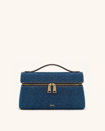 Thea Henkeltasche - Blauer Denim