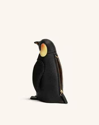 Pia Pinguin Umhängetasche - Schwarz