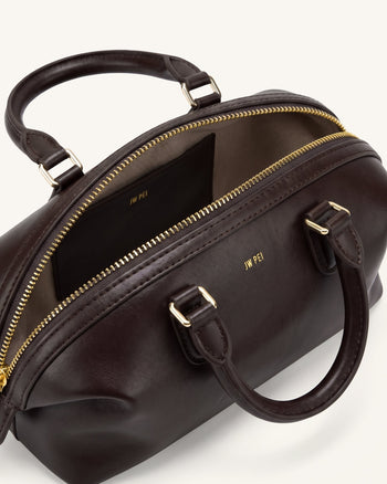 Arlo Henkeltasche - Dunkelbraun