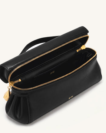 Thea East-West Henkeltasche - Schwarz