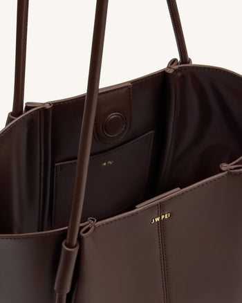 Nala Große Tote Bag - Tiefes Braun