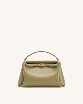 Carmen Handtasche mit Henkel – Grün