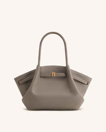 Hana Mittelgroße Tragetasche – Taupe