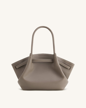 Hana Mittelgroße Tragetasche – Taupe
