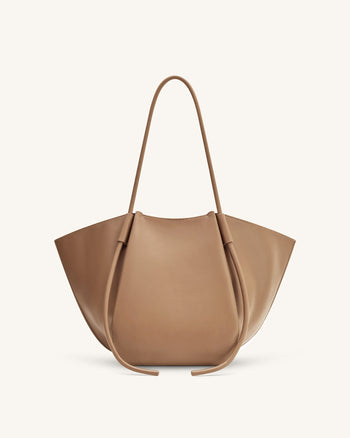 Nala Große Tote Bag - Lehmbraun