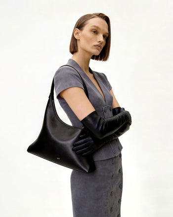 Lyra Schultertasche – Schwarz