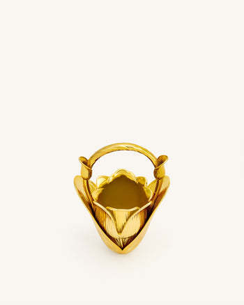 Ella Tulpenvasen-Henkeltasche - Gold