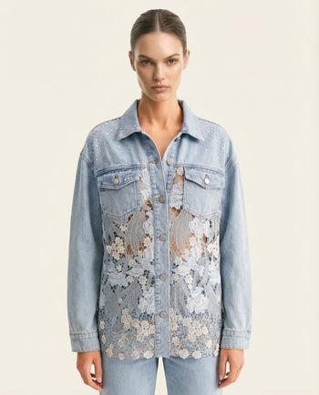 Denim-Hemd „The Double Agent“ - Hellblau