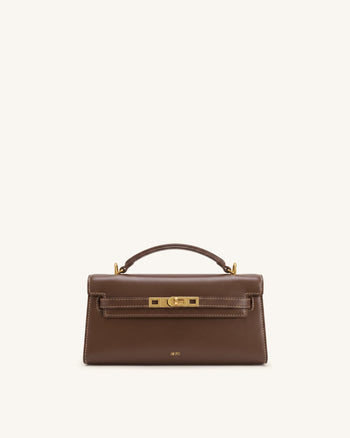 Noor Henkeltasche - Bernsteinbraun