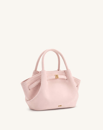 Hana Mini-Tasche aus Kunstwildleder - Pink