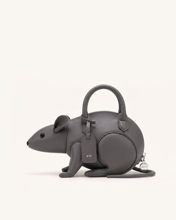 Mia Maus-Henkeltasche - Grau