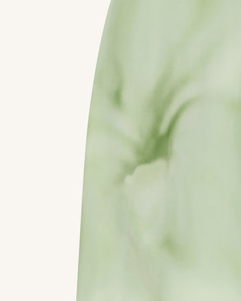 Aquarell-Blumenprint trägerloses Maxikleid - Grün