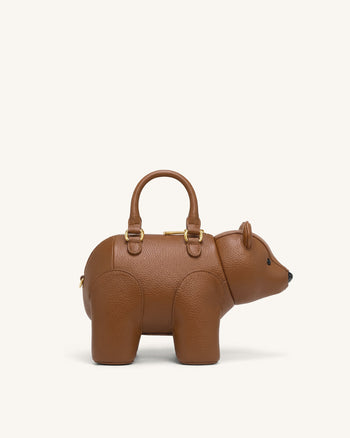 Bernie Bear Henkeltasche - Braun