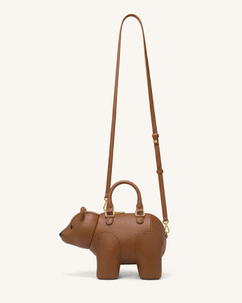 Bernie Bear Henkeltasche - Braun